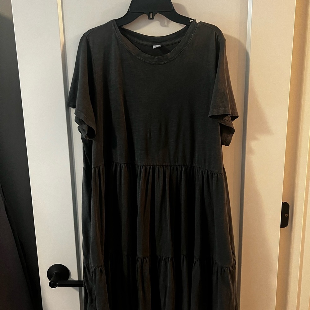 Casual Black Dress
